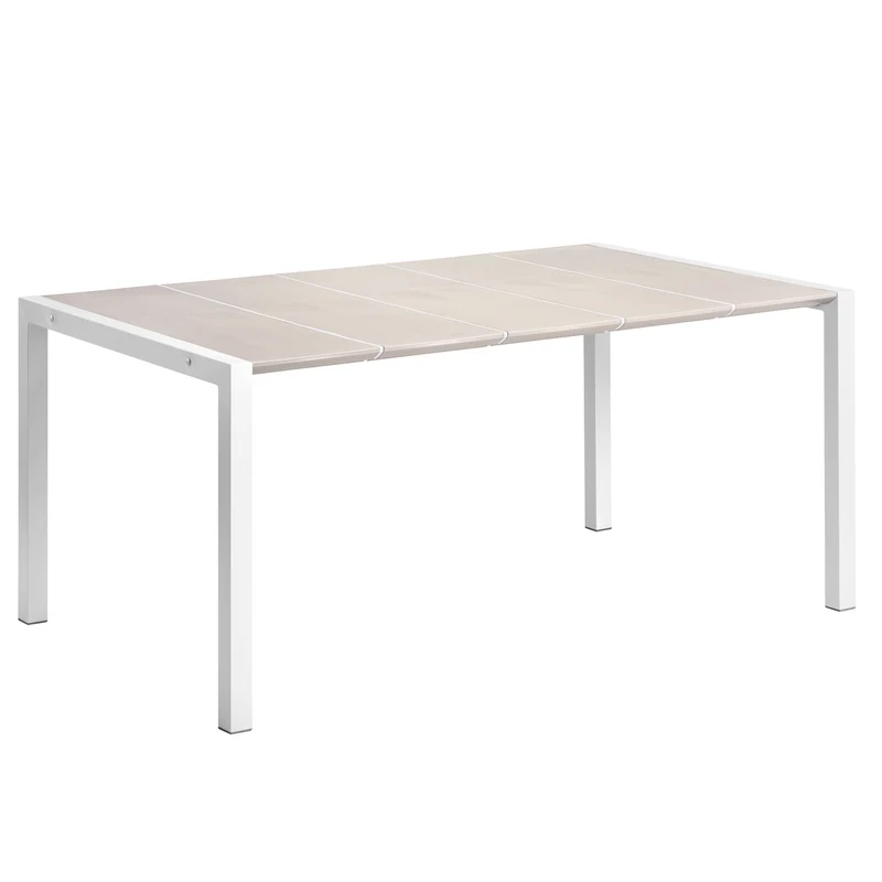 Lot table EDEN 133 x 87 cm + 3 chaises & 3 fauteuils Sunday