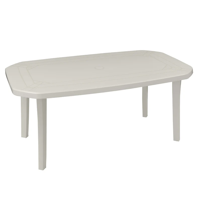 Table de terrasse résine Miami 165 x 100 cm