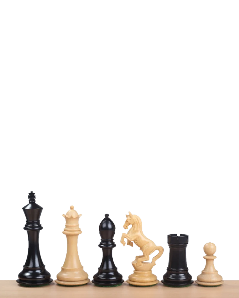 Bucéphale - Pièces d'échecs en bois haut de gamme