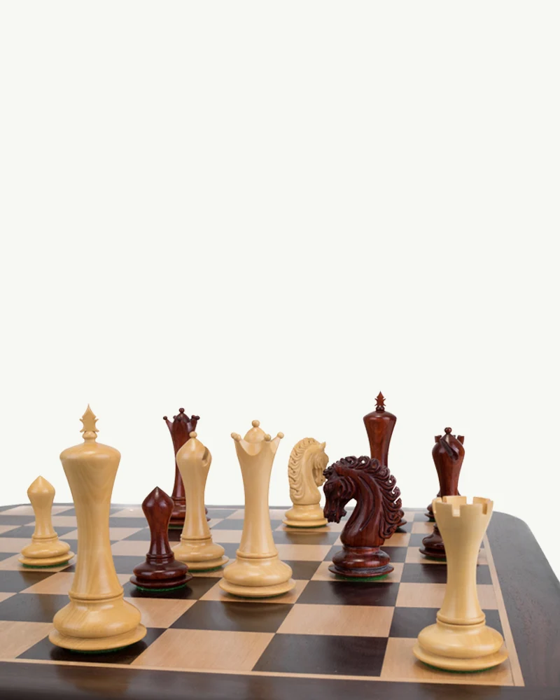 Kasparov - Pièces d'échecs en bois style Staunton Empire
