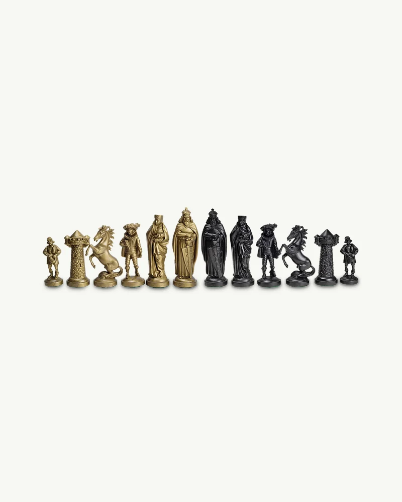 Pièces d'échecs médiévale