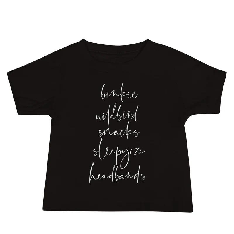 SleepyIze Black T