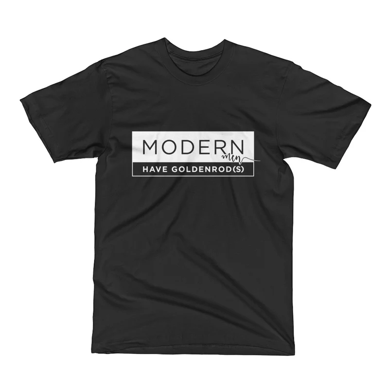 Modern Men Goldenrod(s) Crew Tee Black