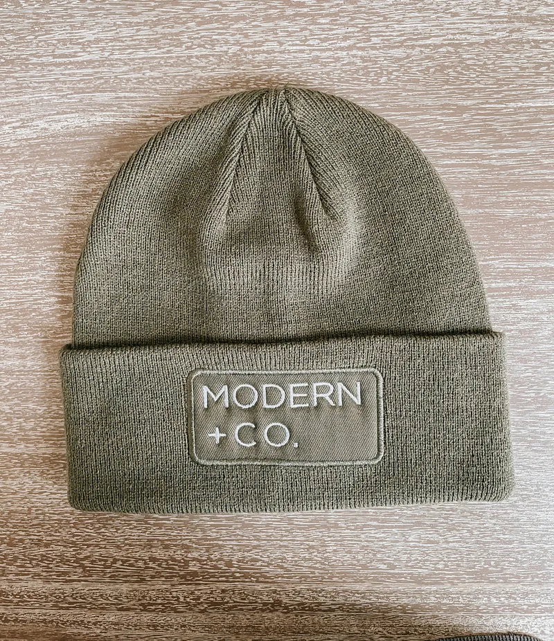Modern+Co Patch Beanie