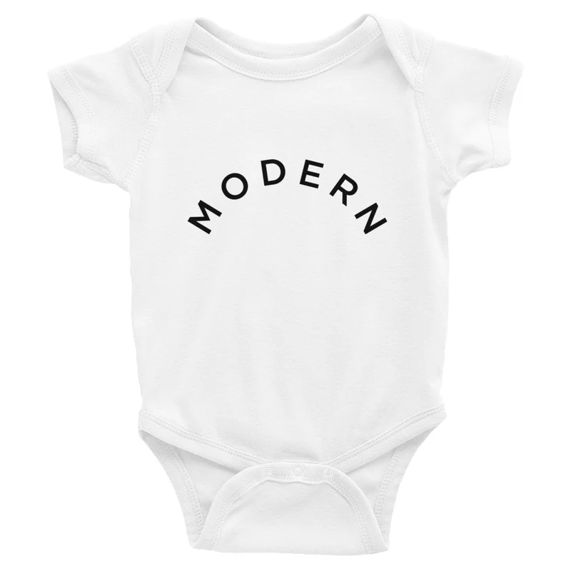 Modern Onesie, White or Grey