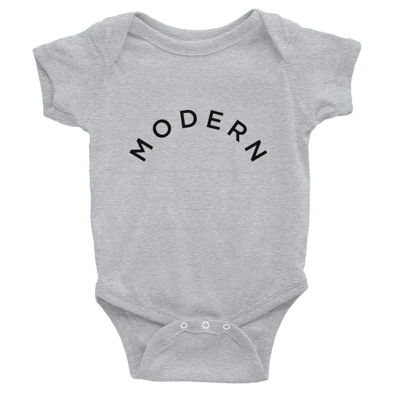 Modern Onesie, White or Grey