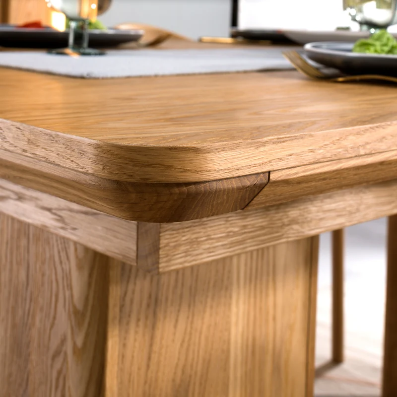 Table de salle à manger en chêne LONDRES 40 | LoftStory