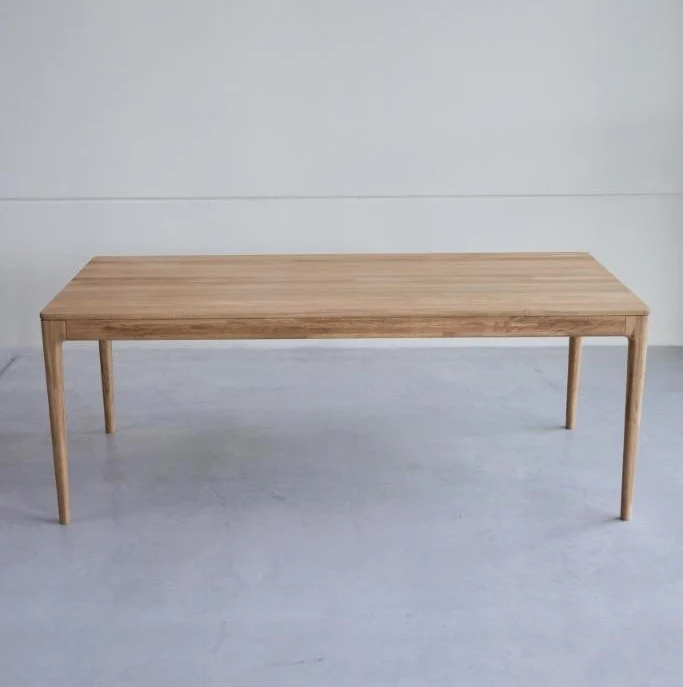 Table à manger extensible en chêne massif BERGAMO | NordicStory