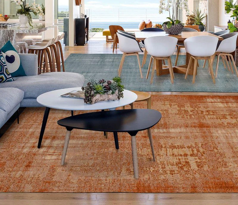 Tapis marron salon - Antik Chenille