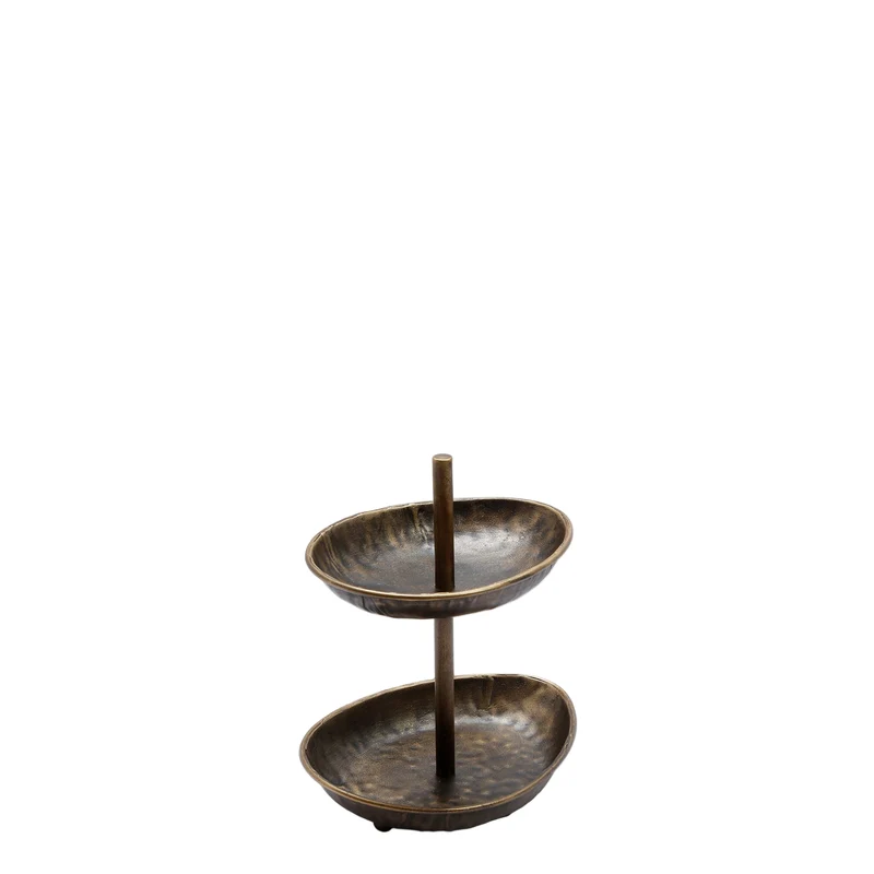 Plateau à étages en métal Elma 19.5 cm