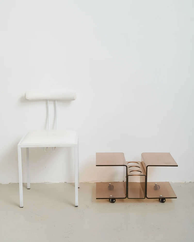 Table d'appoint bar, dlg Michel Dumas, 1970s
