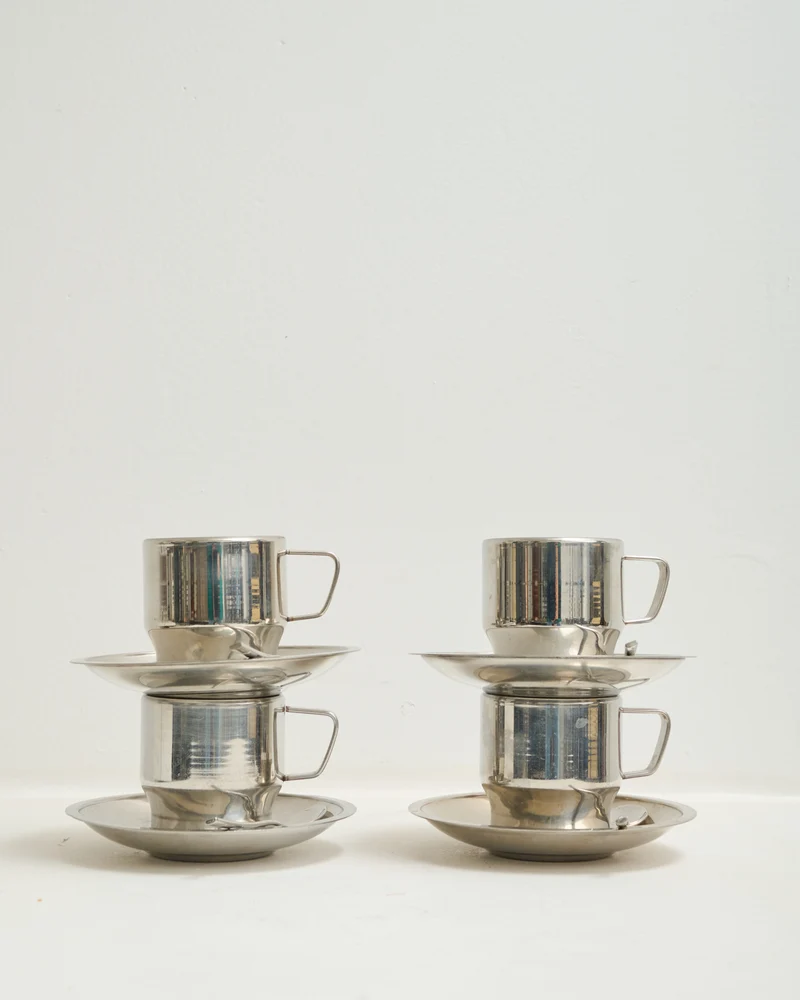 Tasses et sous-tasses (4), Italie, 1970s