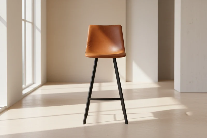 Chaise haute cognac - Ozany