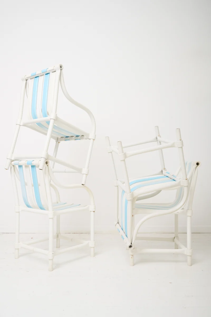 Chaise de jardin "Sea side", Hugonet, 1970