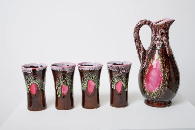Service à orangeade, Vallauris, 1960-1970