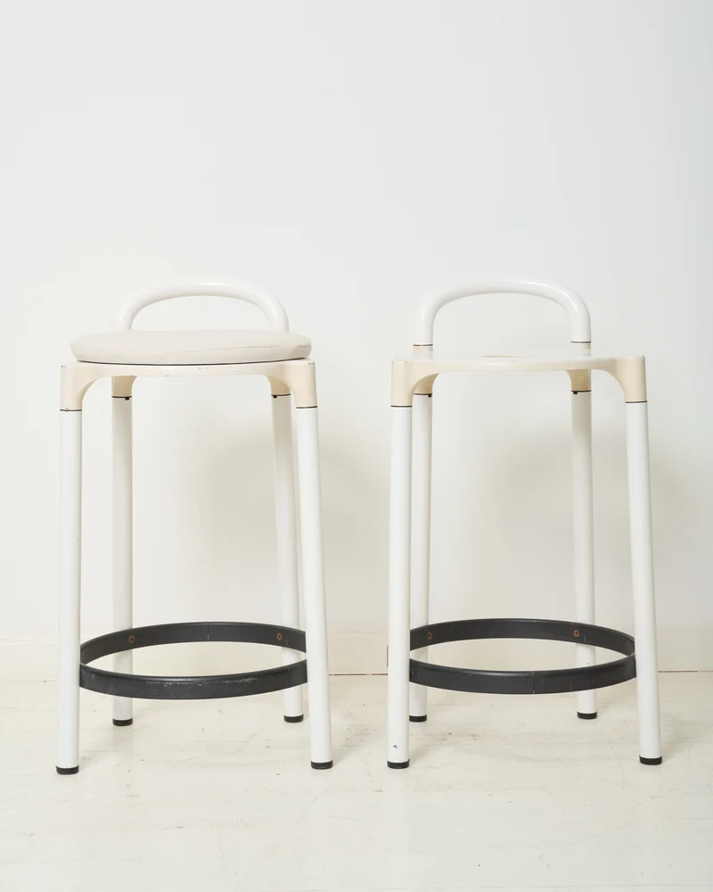 Duo de tabourets, Anna Castelli, Kartell, 1980s