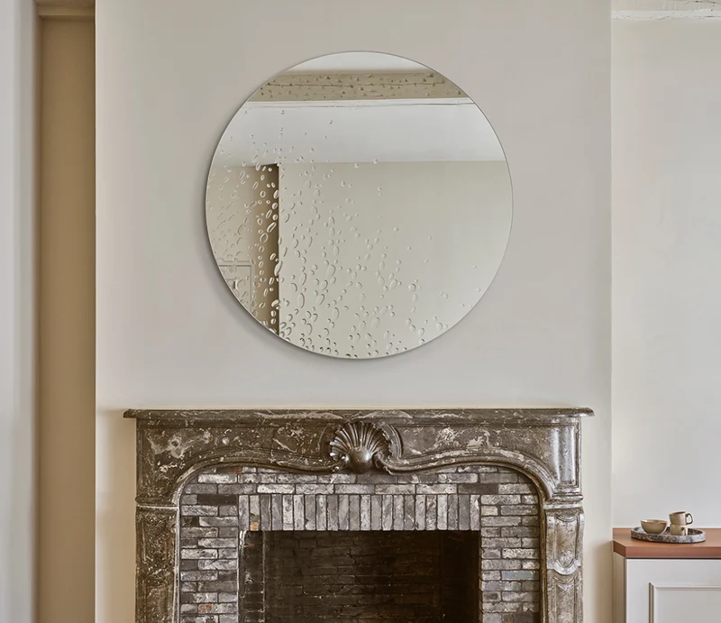 Miroir mural design moderne rond - Matinal