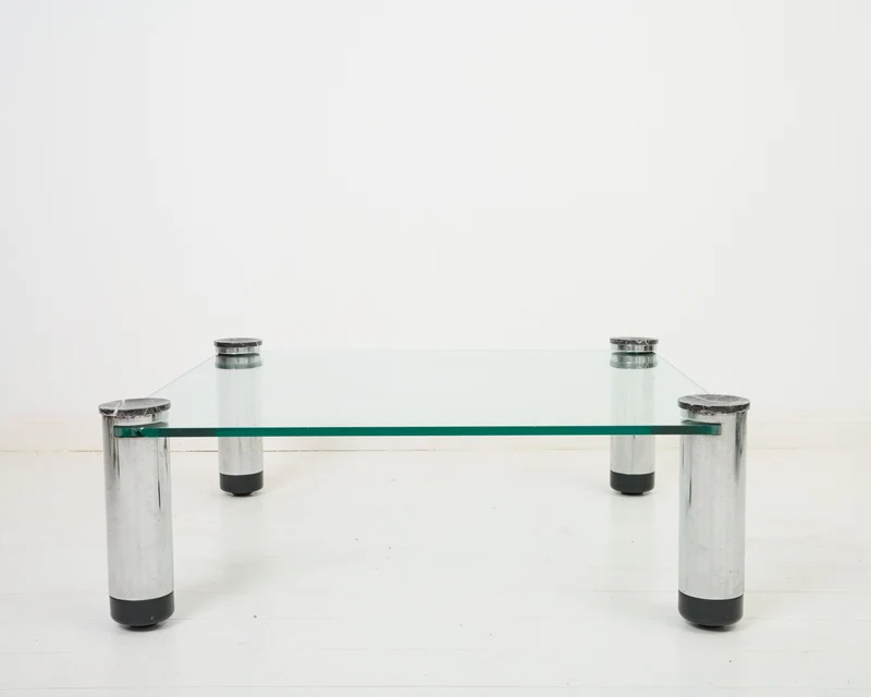 Table basse italienne dlg de Marco Zanuso, 1970s