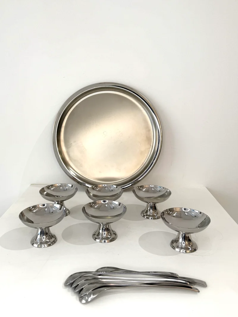 Service à glace, Guy Degrenne, 1970s