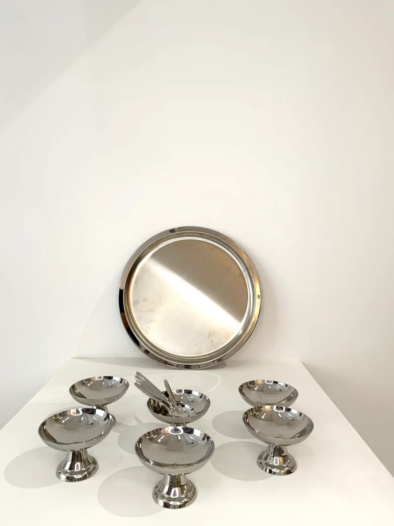 Coffret, service à glace, Guy Degrenne, 1970s