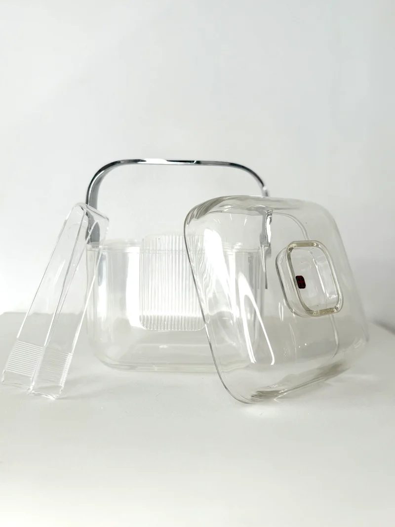 Seau à glace, Ambrogio Pozzi, Guzzini, 1980s