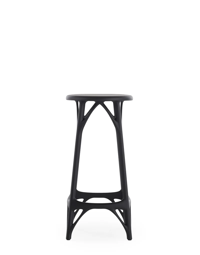 Tabouret AI h65 Noir Kartell