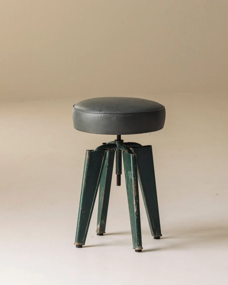 Highly Collectible Clémenceau Stool by Domin & Genevrière, Maison Dominique 1957