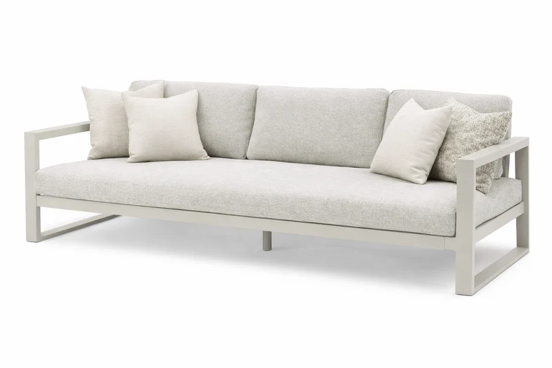 LAGUNE - Canapé 3pl. Warm White