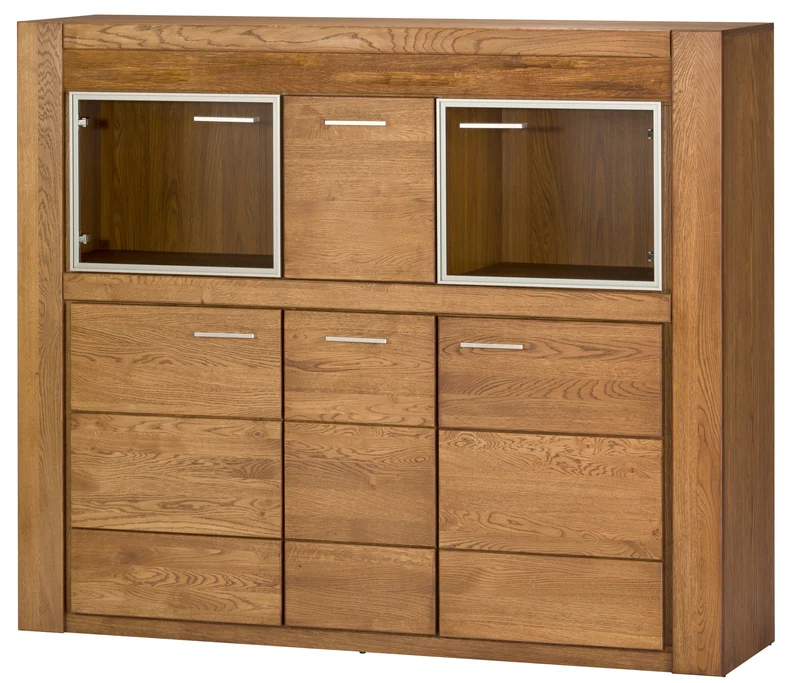 Meuble bar en chêne rustique VELVET 48 | LoftStory