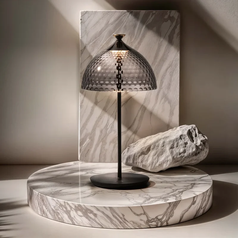 Lampe Pumo Kartell fumé