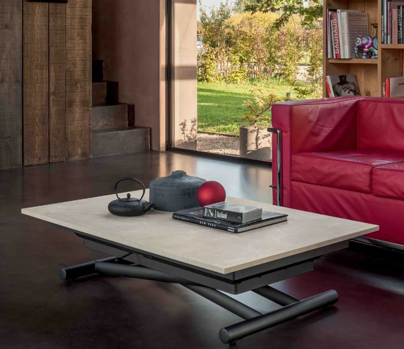 Table basse relevable modulable - Sirio