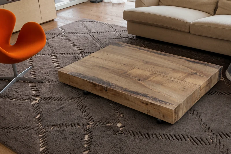 Table basse relevable et transformable - Diario
