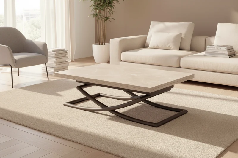 Table basse relevable transformable – Sakury