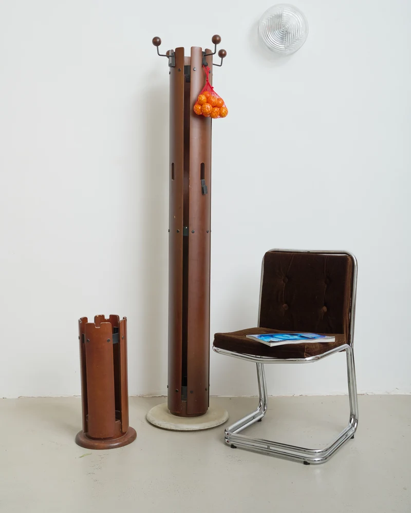 Ensemble porte-manteau et porte-parapluie, Italie, 1970s