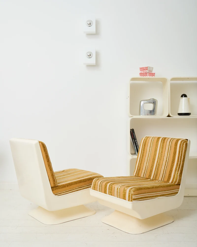 Fauteuil space age (1 sur 4), Albert Jacob, Grosfillex, 1970-1980