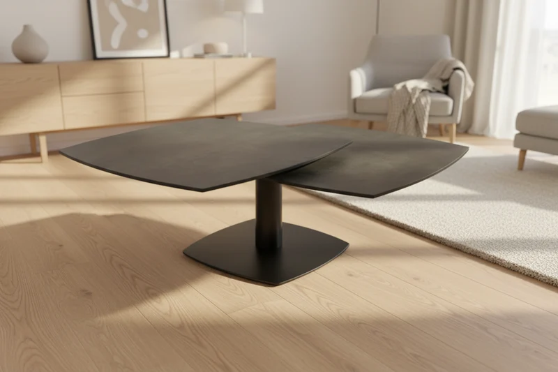 Table basse céramique pivotante - Theresa