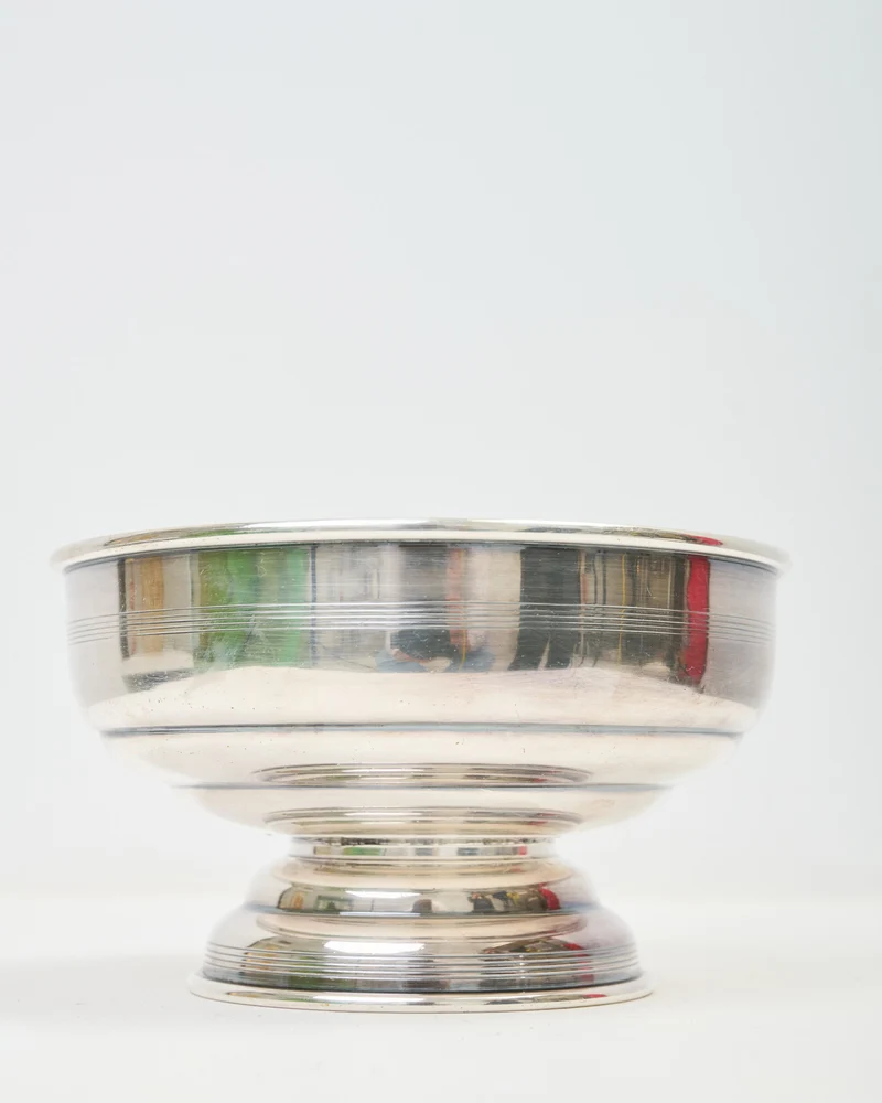 Coupe en métal argenté, Derby