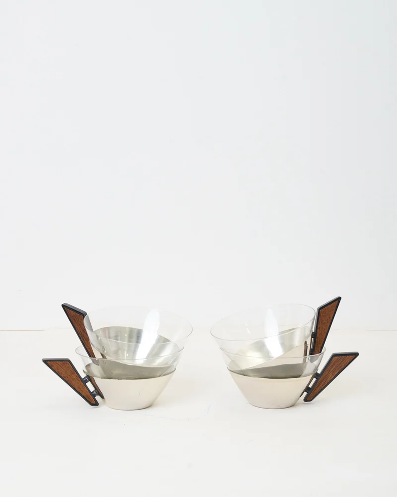 Set de quatre tasses à café, Italie, 1960s