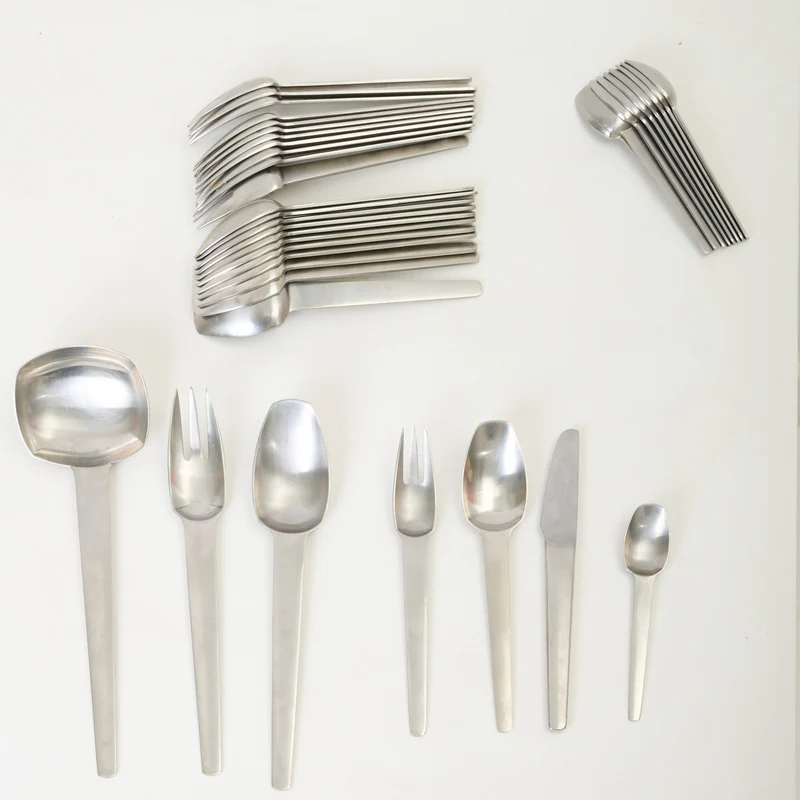 Ménagère couverts inox, 1970-1980