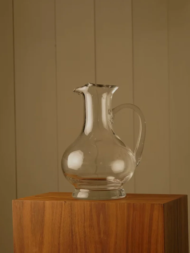 Italian Glass Pitcher