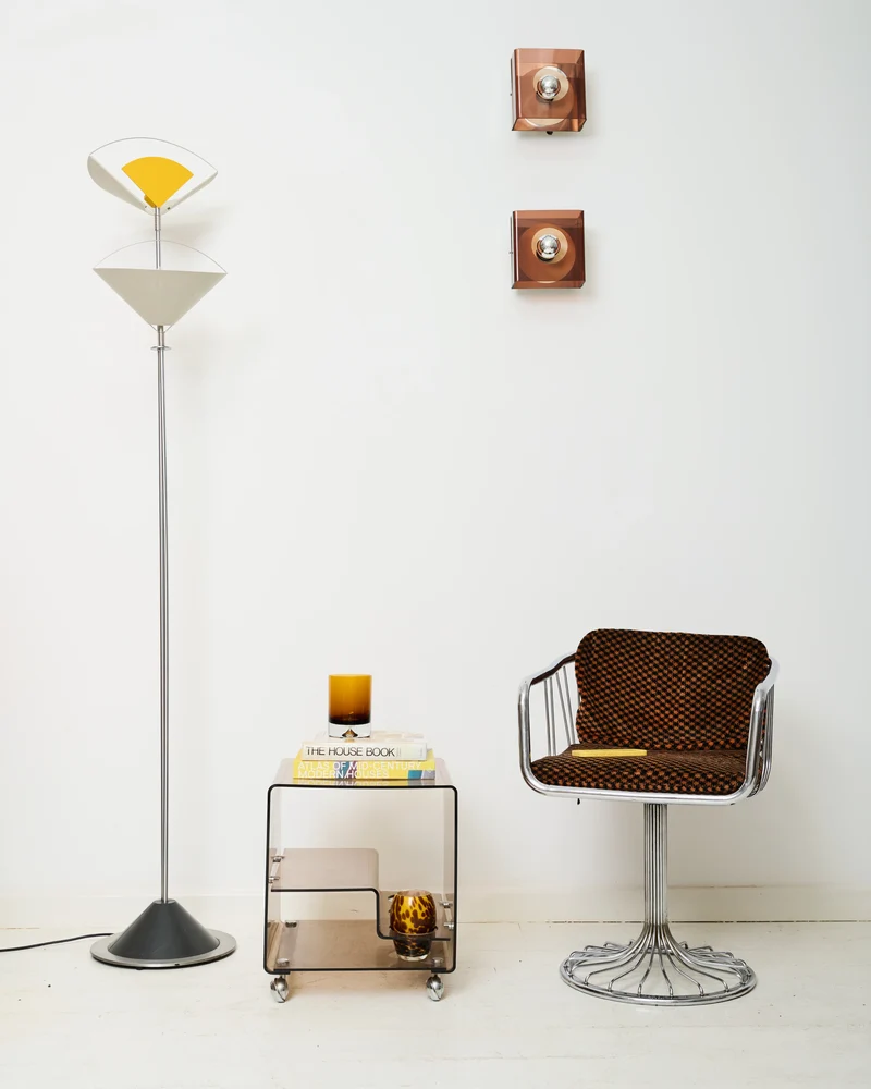 Table d'appoint mini-bar, Michel Dumas, Roche Bobois, 1970s