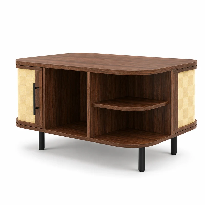 Table basse style japanti Solaro