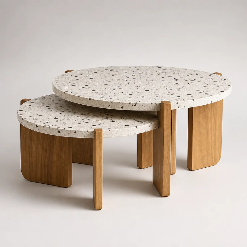 Table basse gigogne Calyra Duo