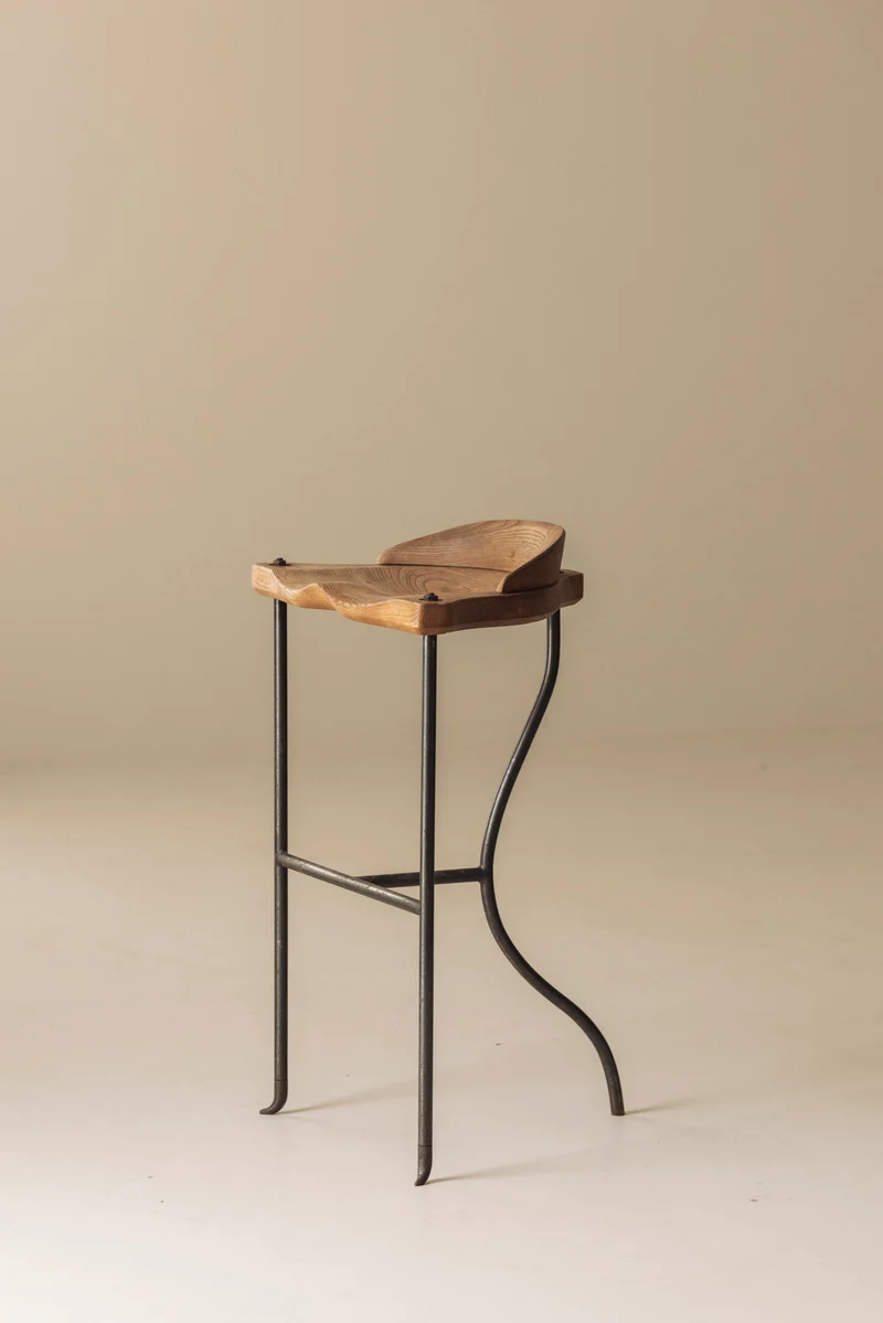 Rare 'Noah' Stool by Nigel Coates for SCP, 1988