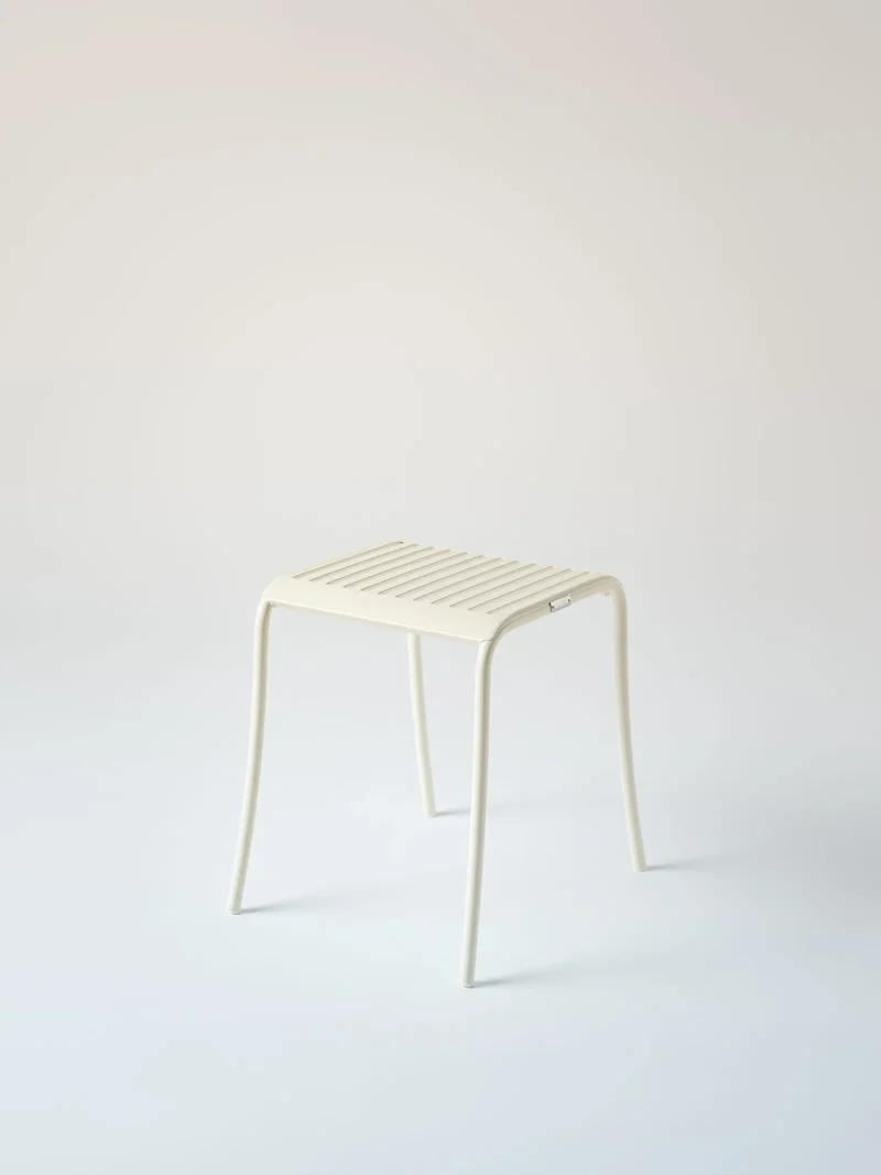 PATIO - Tabouret lames