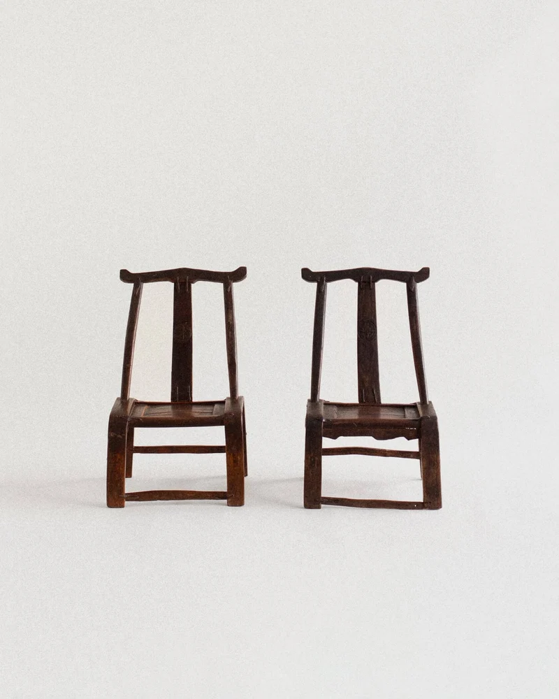 Antique Chinese Children's Chairs