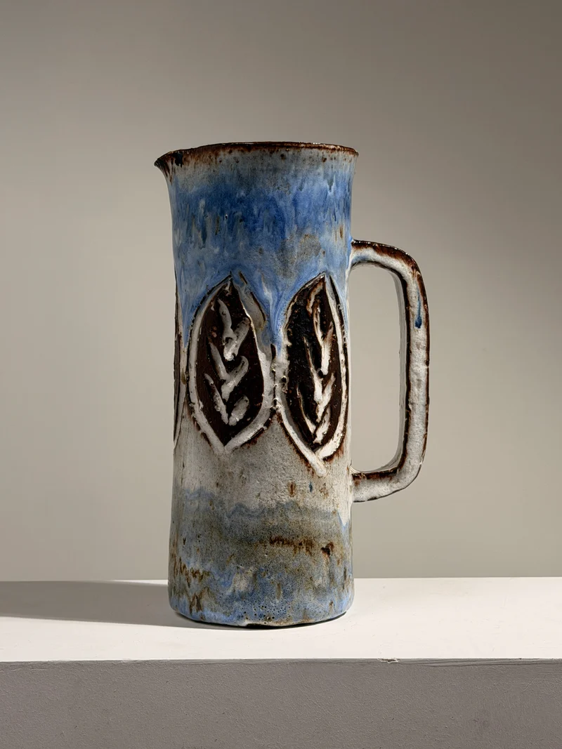 Ceramic Pitcher by Albert Thiry, Vallauris, France, circa 1970