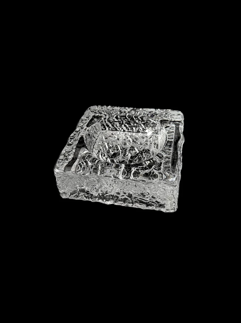 Vintage Ashtray in Glass
