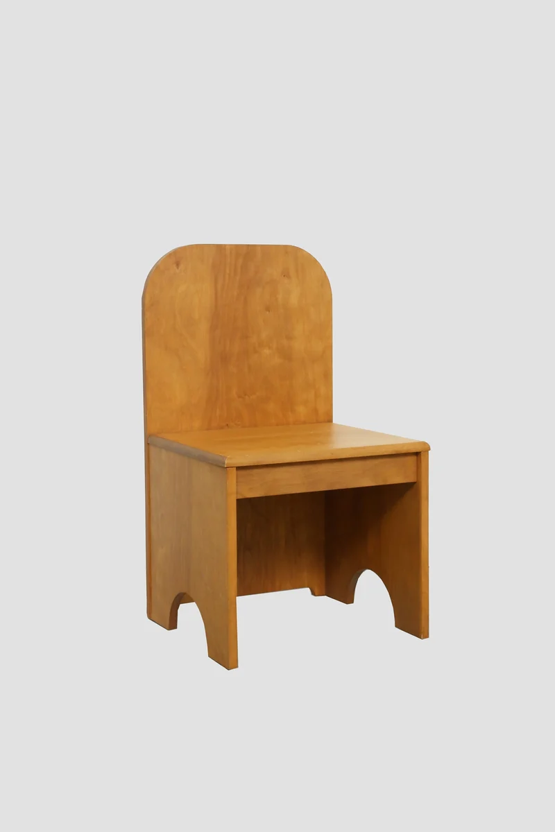 Folk Wood Side Chair
