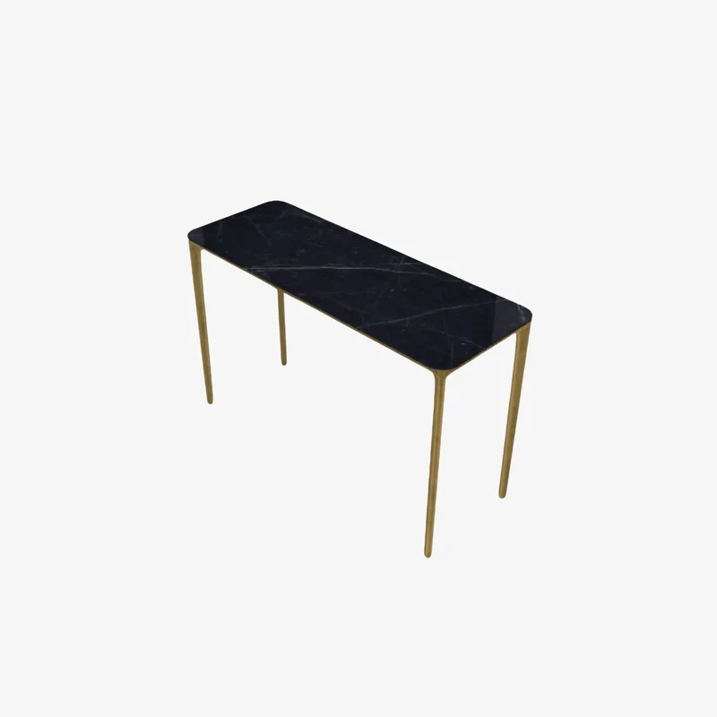 SLIM - Console L. 120 Céramique Portoro - Modèle d'exposition